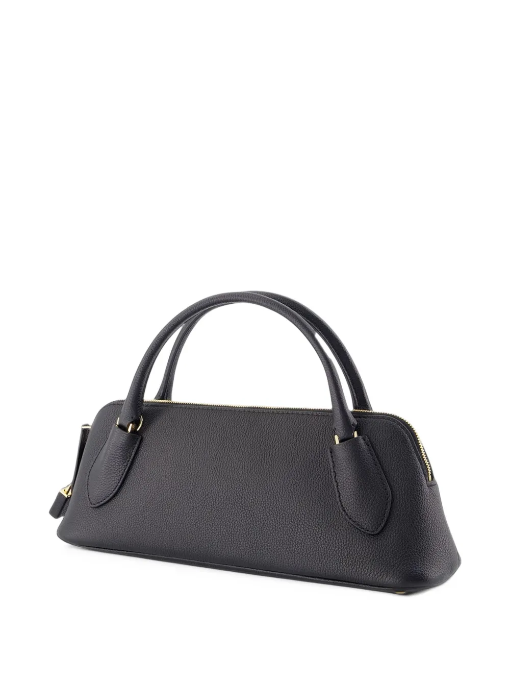 Tory Burch Lock top handle bag Zwart