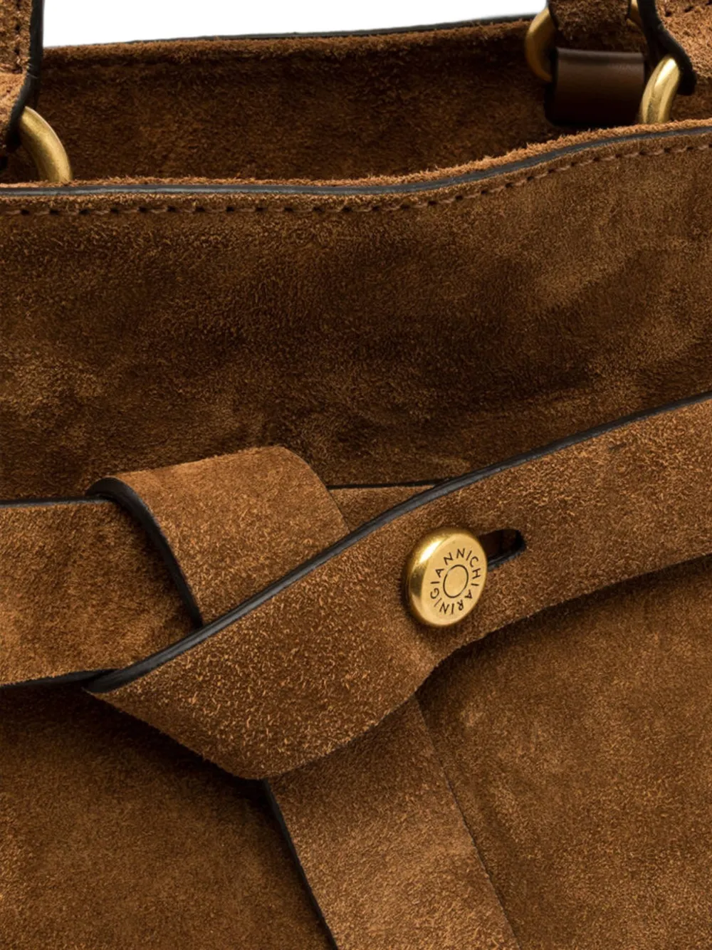 GIANNI CHIARINI medium Miranda tote bag Bruin