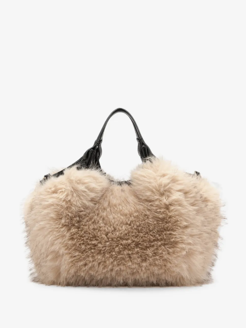 medium Dua faux-fur detachable-strap tote bag
