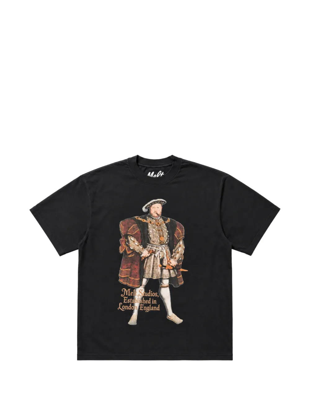 Melt graphic-print cotton T-shirt