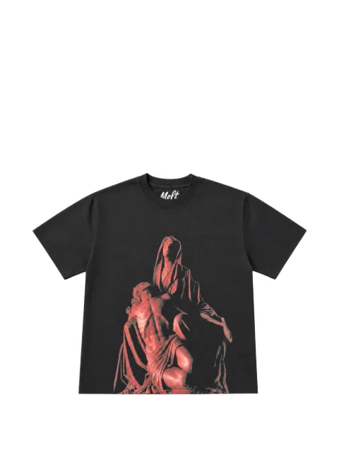 Melt graphic-print T-shirt