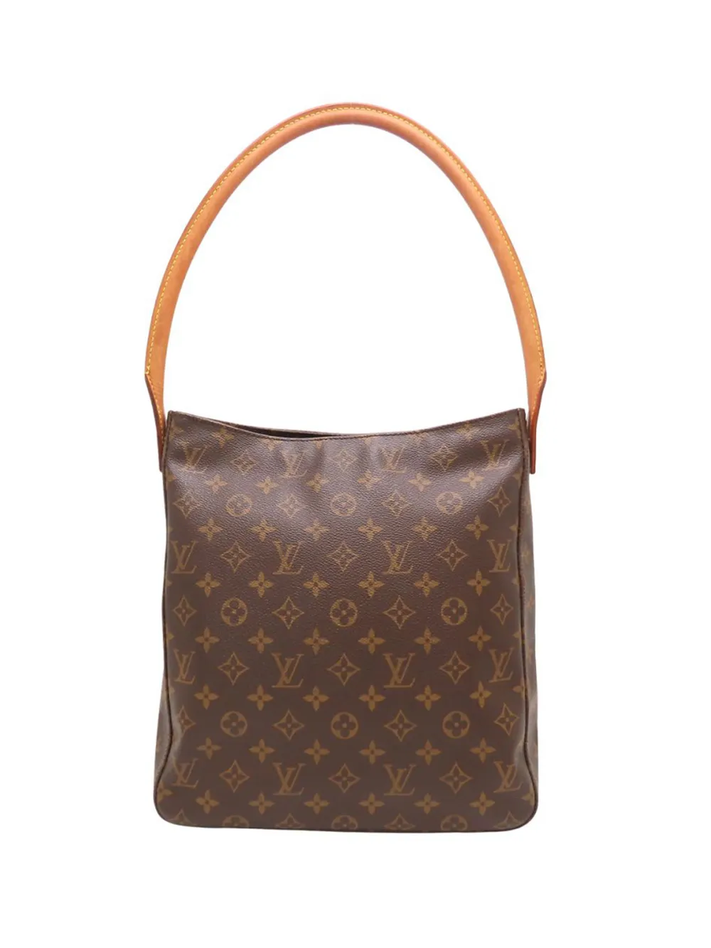 Louis Vuitton Pre-Owned 2001 Monogram Looping GM shoulder bag - Marrone