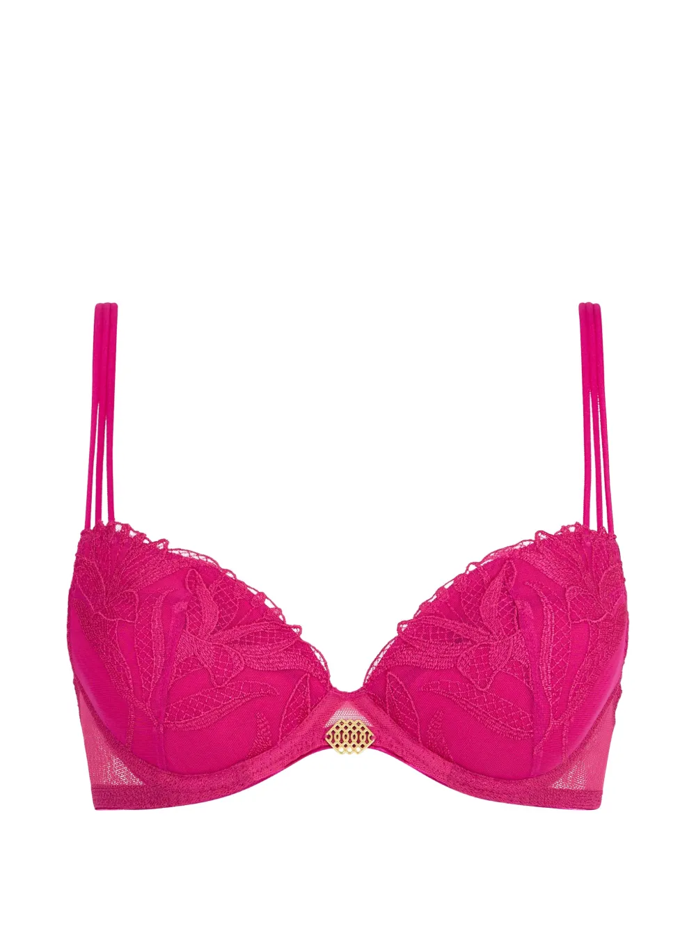 Aubade Reggiseno push-up Sweet Euphoria ricamato - Rosa