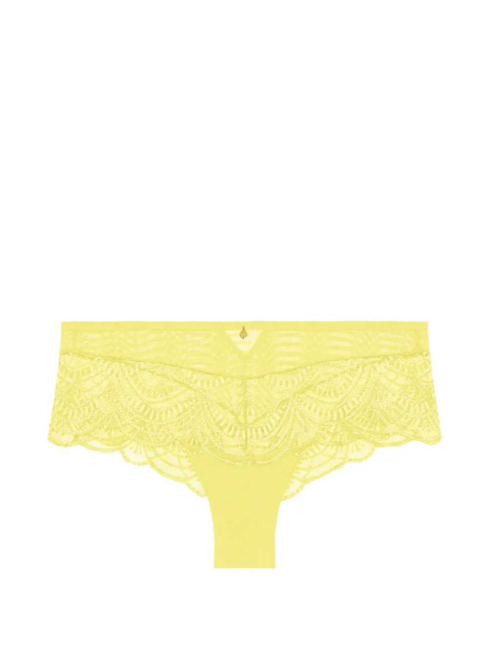 Aubade Slip Vibes con ricamo - Giallo