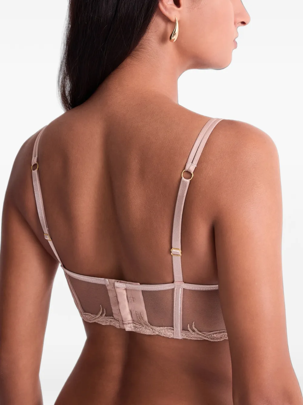 Aubade Cosmic Romance bustier met borduurwerk Roze
