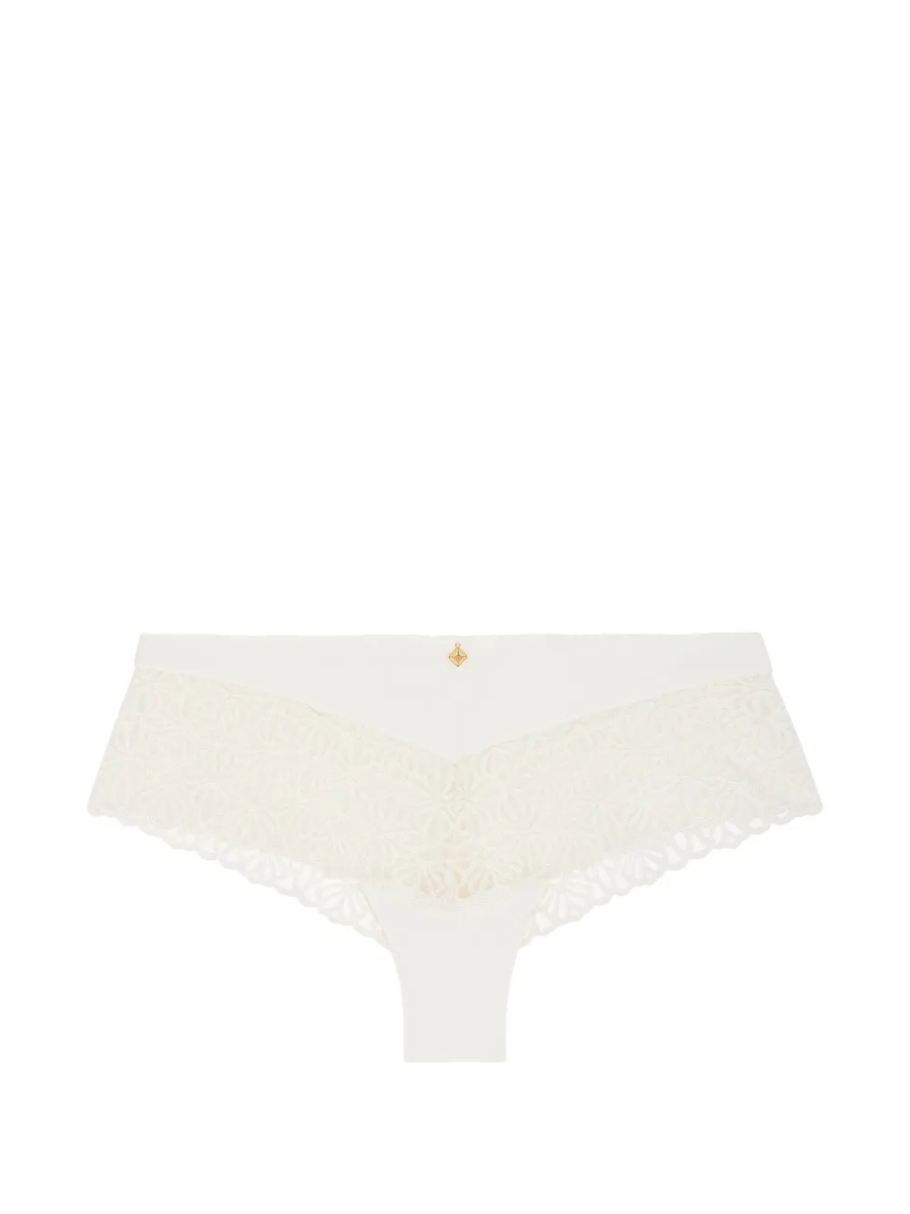 Aubade Slip Secret Memories in pizzo ricamato - Bianco