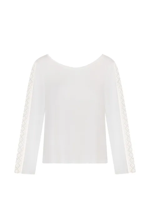 Aubade Sweet Obsession lace-panelled pyjama top