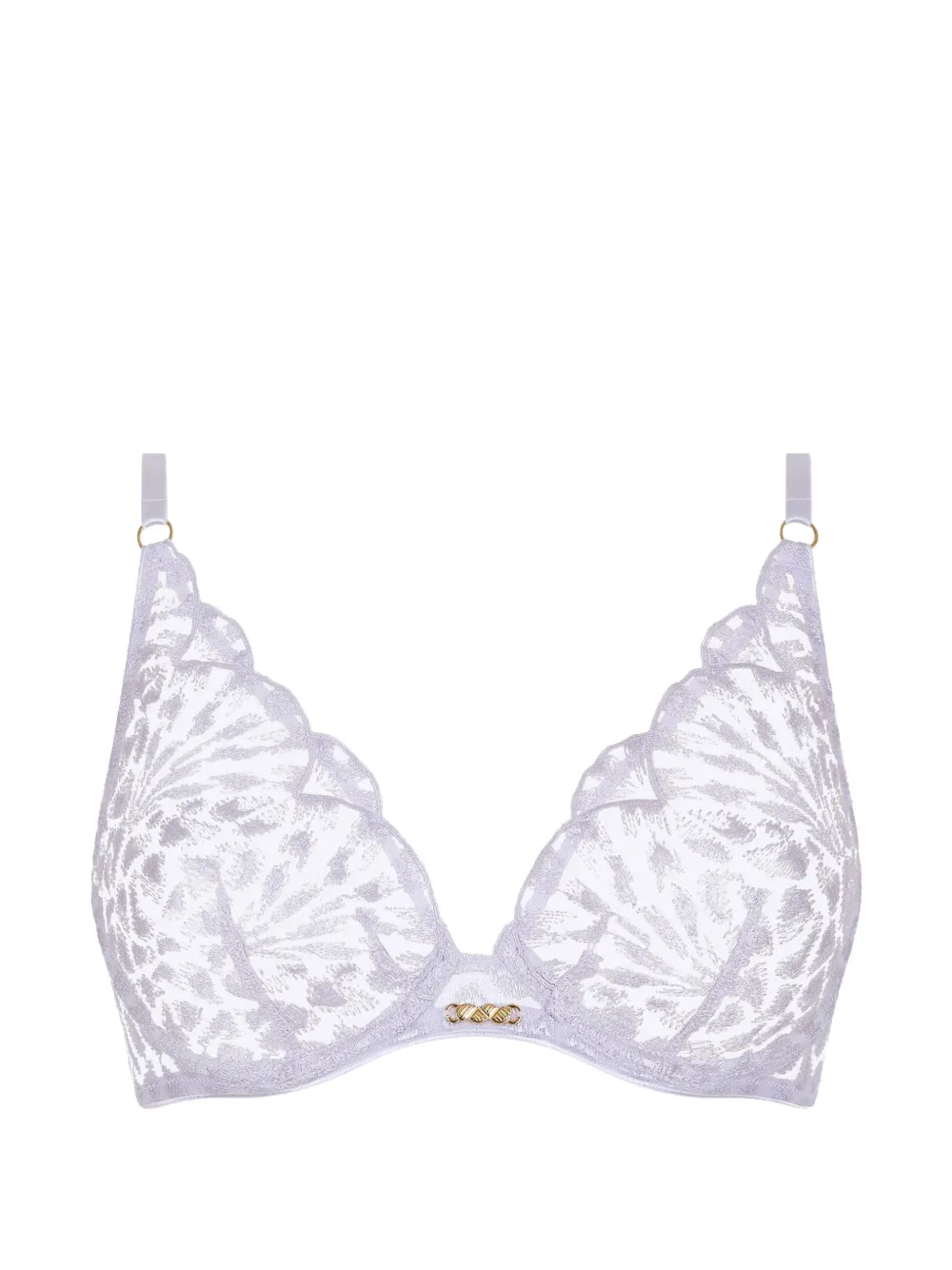 Aubade Reggiseno Crazy in Love ricamato con ferretto - Viola