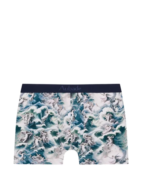 Aubade bóxer con estampado gráfico