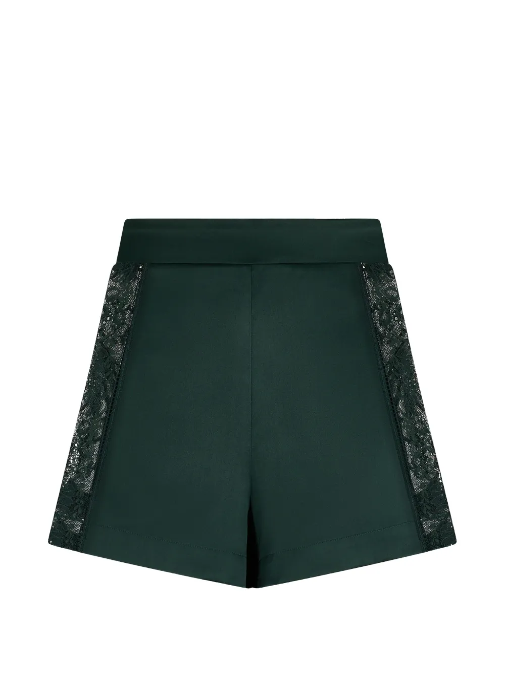 Aubade bas de pyjama Midnight Whisper bordé de dentelle - Vert