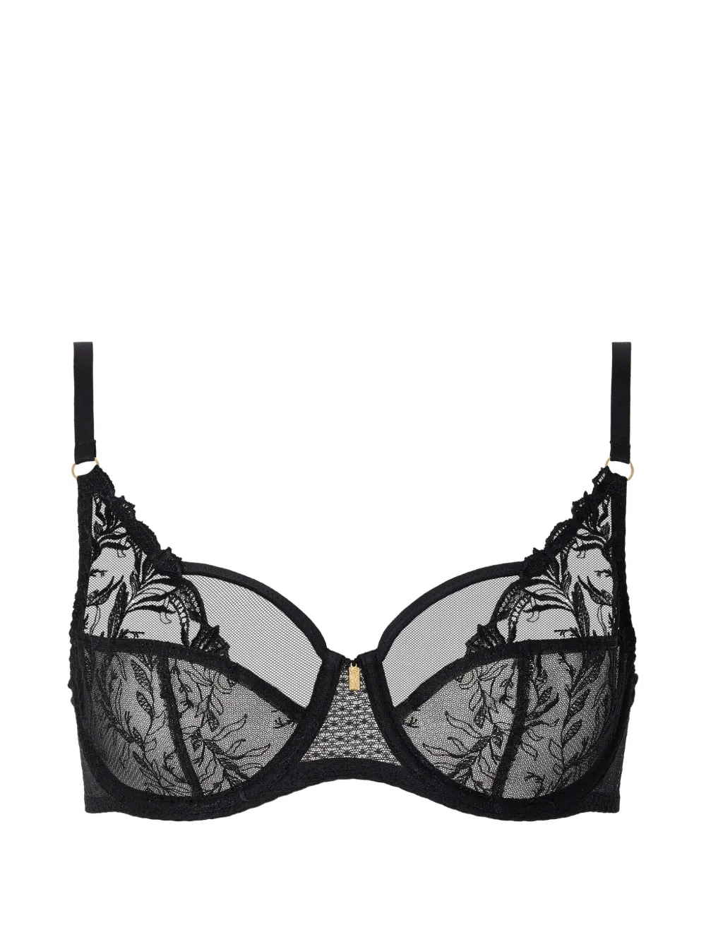 Aubade Reggiseno con ricamo Hidden Treasure - Nero