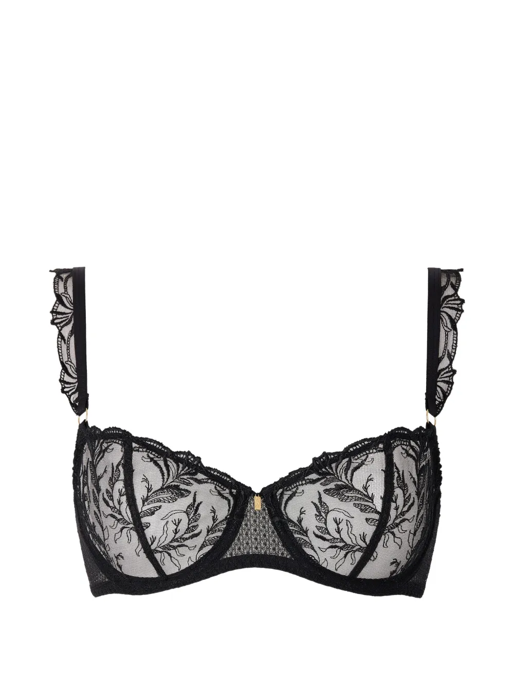 Aubade Reggiseno con ricamo Hidden Treasure - Nero