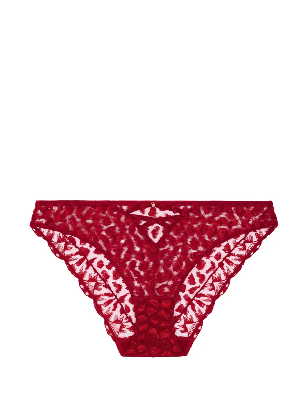 Aubade Slip Crazy in Love con ricamo - Rosso