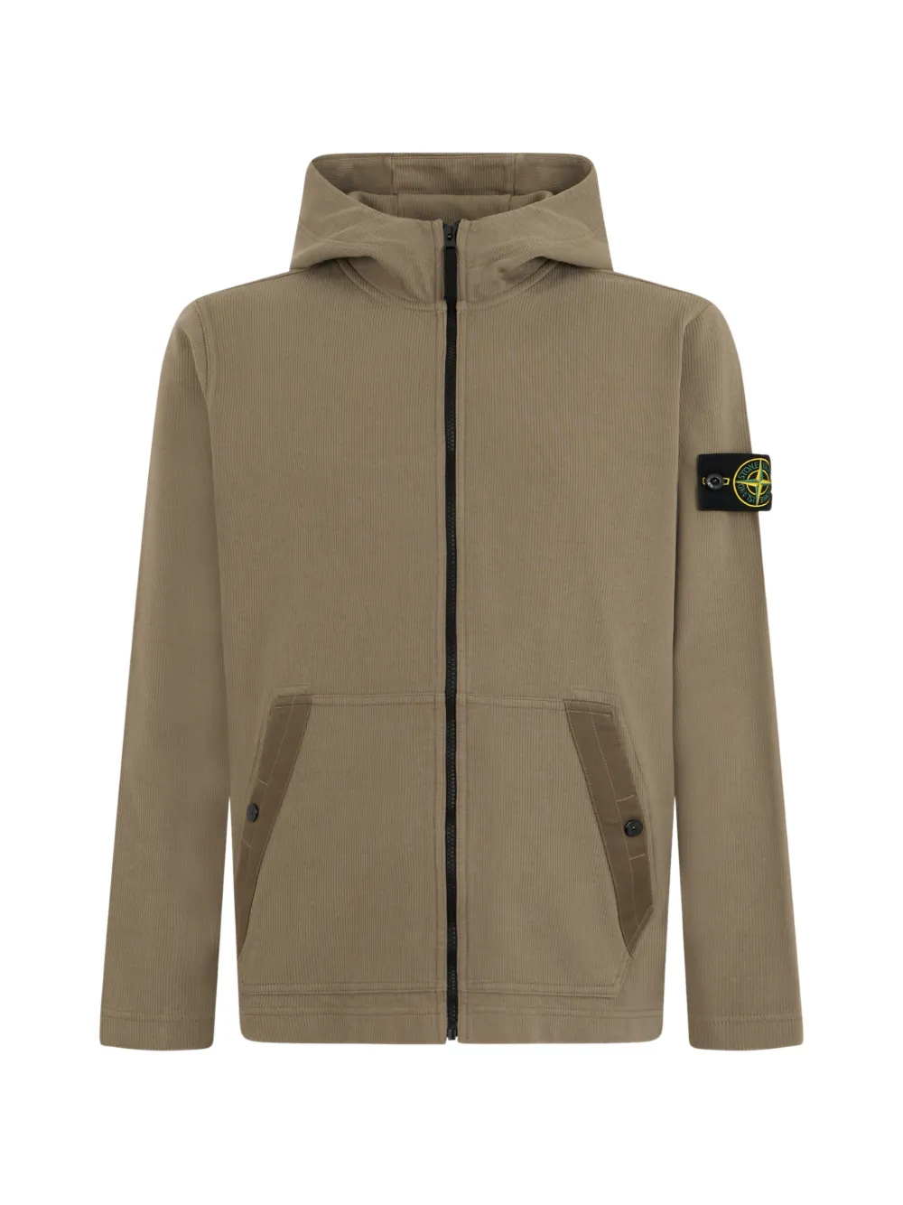 Stone Island 6100020 organic cotton interlock swearshirt - Toni neutri
