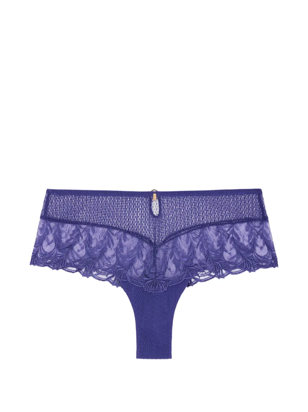 Aubade Slip Hidden Treasure in pizzo ricamato - Viola