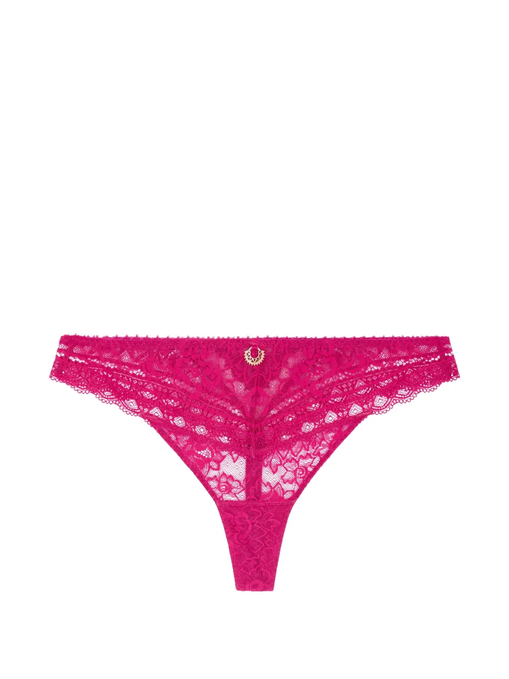 Aubade Slip Ivresse in pizzo a fiori - Rosa