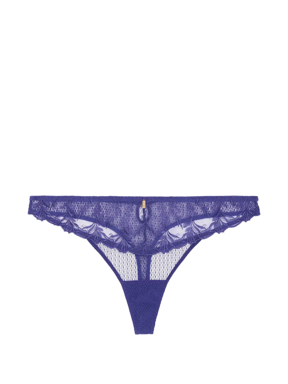 Aubade Hidden Treasure embroidered lace thong