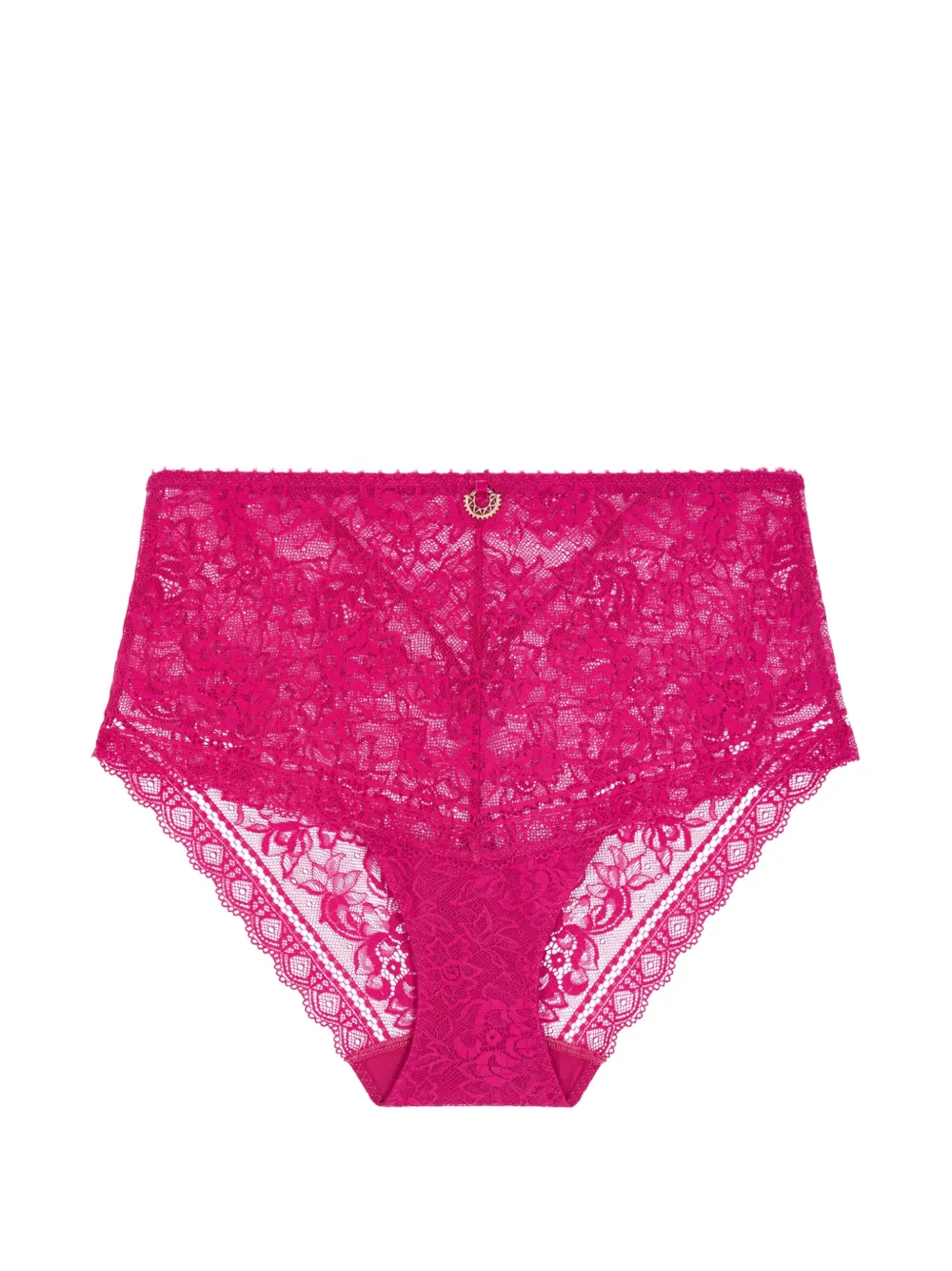 Aubade Ivresse Slip mit Blumenspitze - Weiß