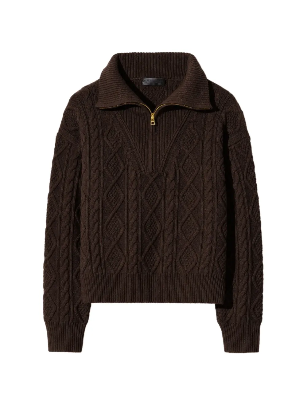 Nili Lotan Jori cable-knit sweater Bruin