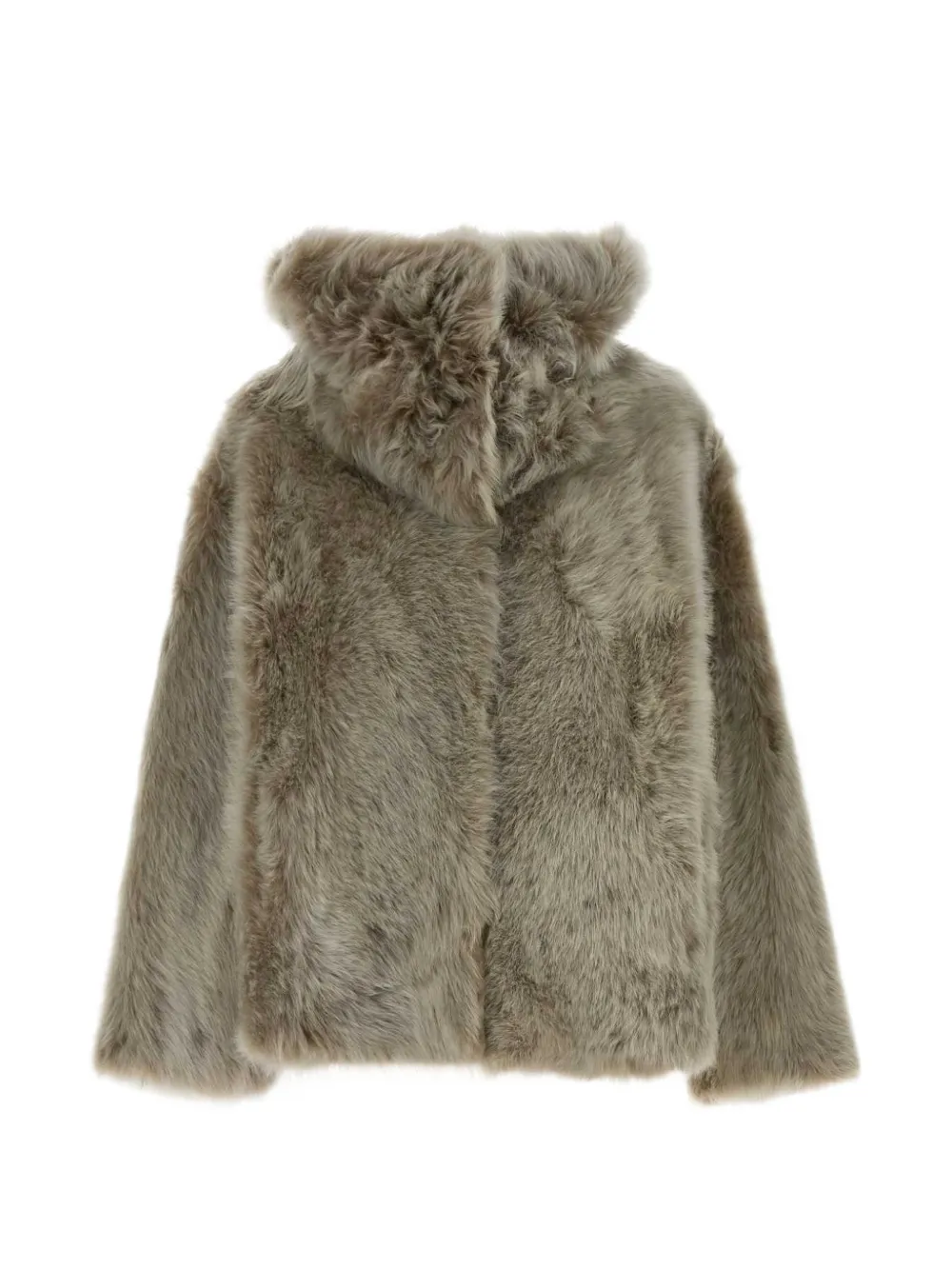 Santoro high-neck fur jacket