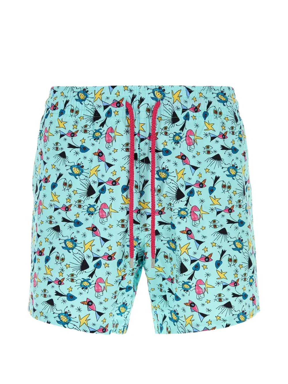 Alanui Moorise printed swim shorts - Blu