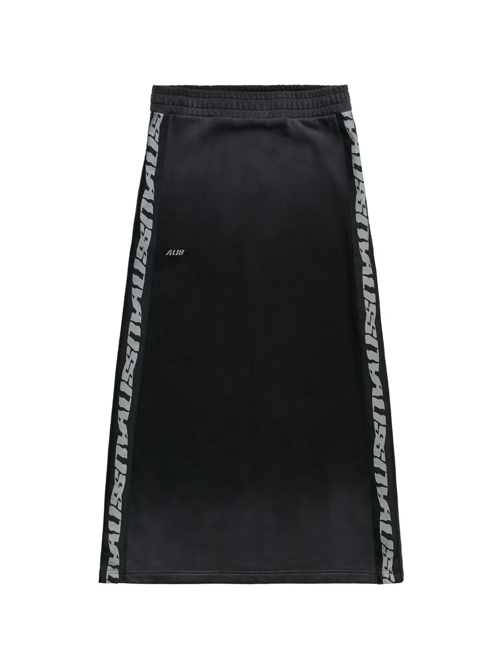 ALIS Nirah logo-print maxi skirt