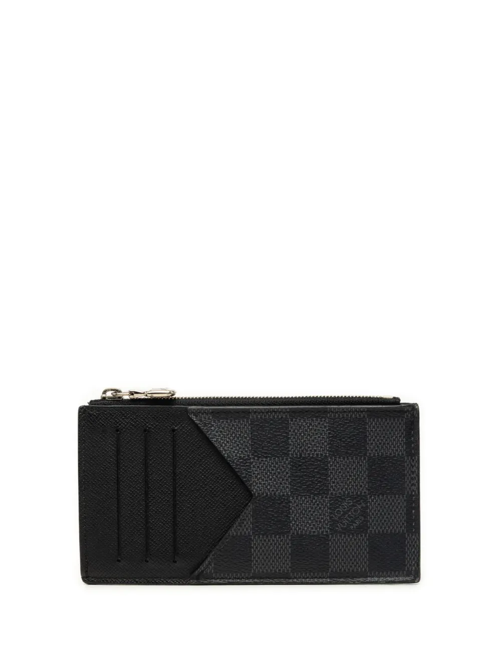 Louis Vuitton Pre-Owned 2020 Damier Graphite Coin card holder - Nero