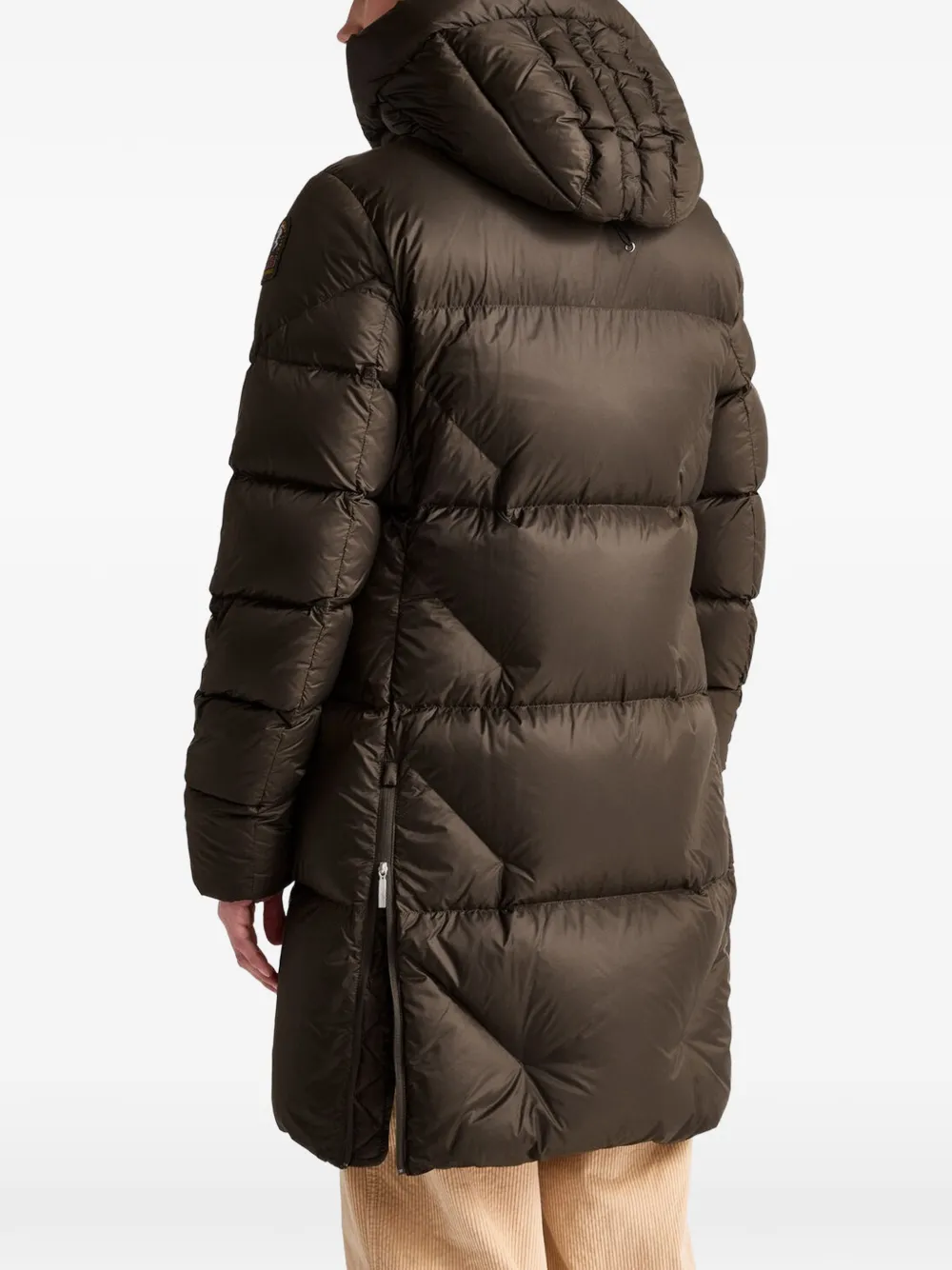 Parajumpers Janet quilted hooded jacket Bruin