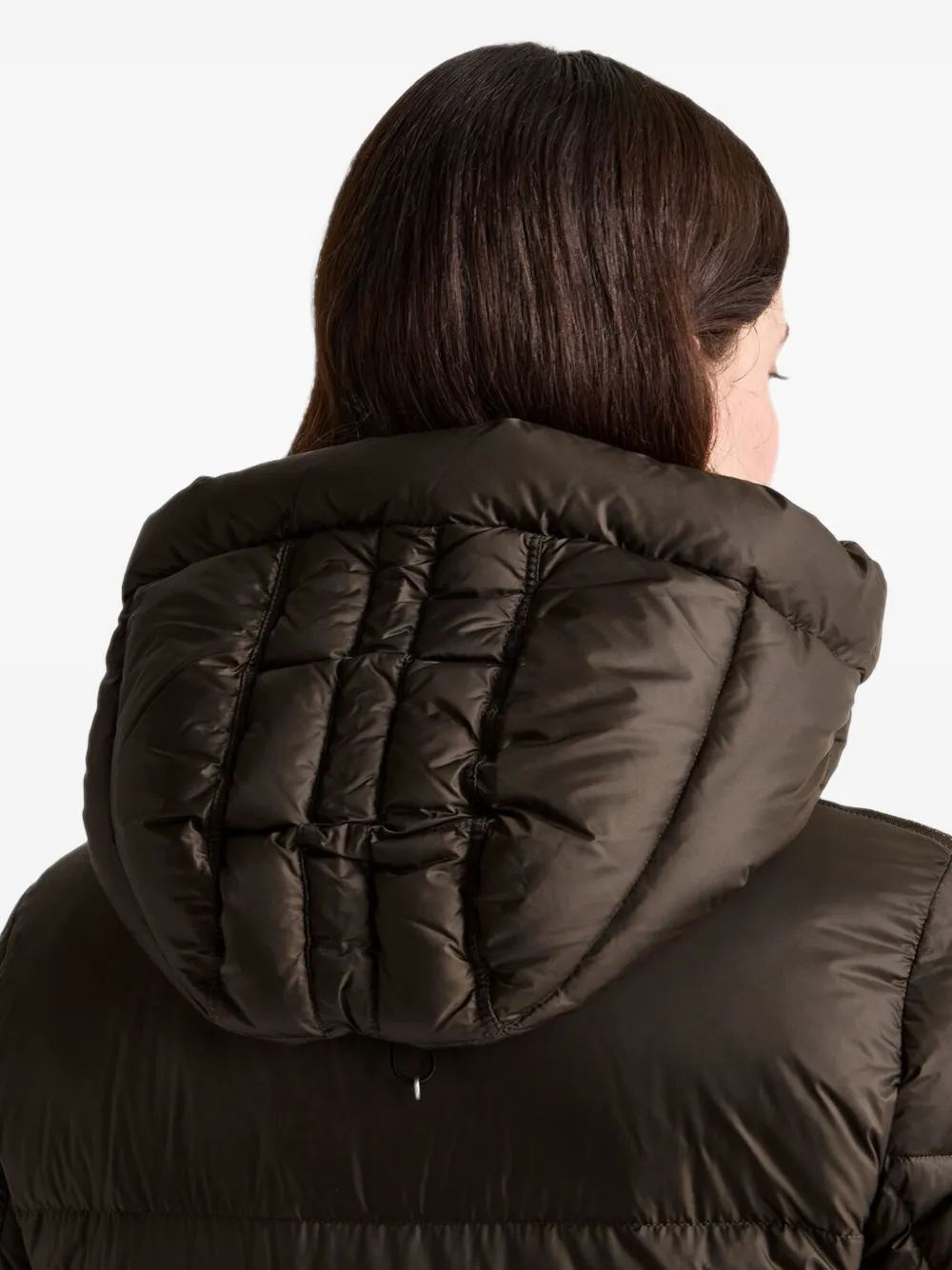 Parajumpers Janet quilted hooded jacket Bruin