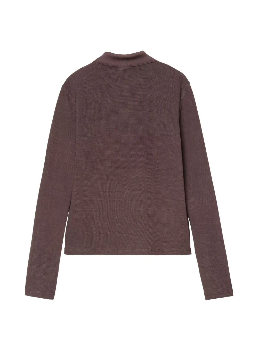 Carhartt WIP Dora long-sleeve polo shirt Bruin
