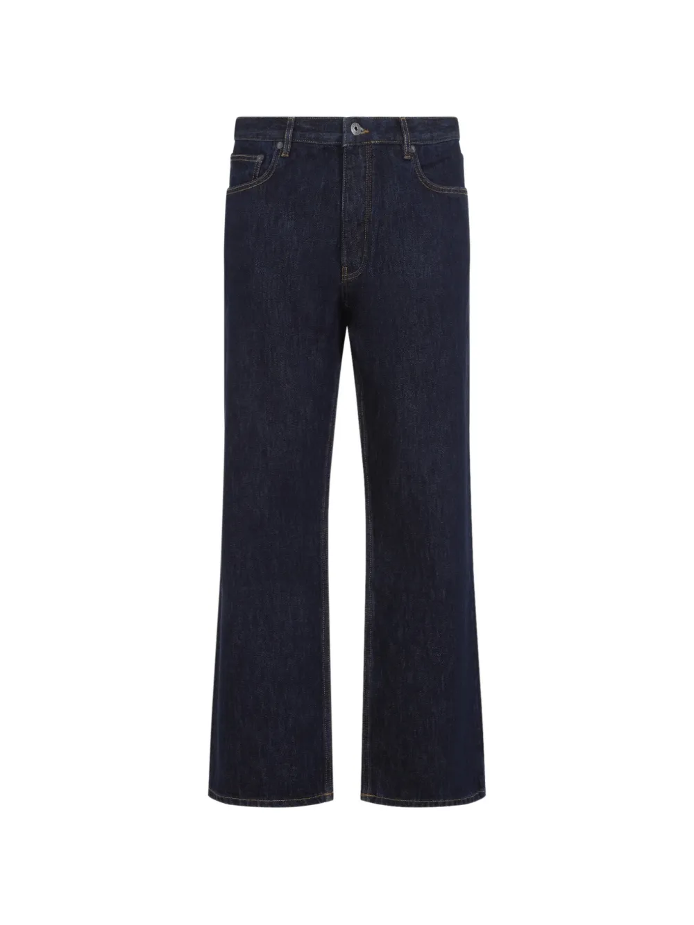 Off-White Arrows-embroidered jeans - Blu