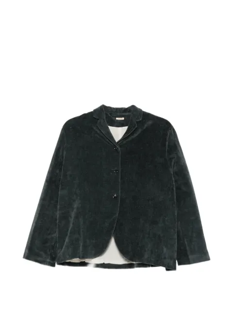 Apuntob button-up notched-lapel blazer