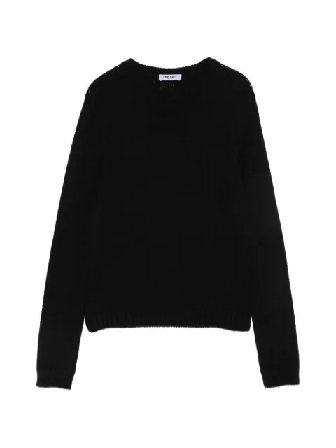 base ribbed-knit crew-neck sweater