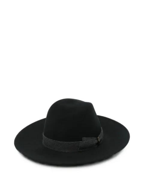 Borsalino Deva wide-brim wool hat