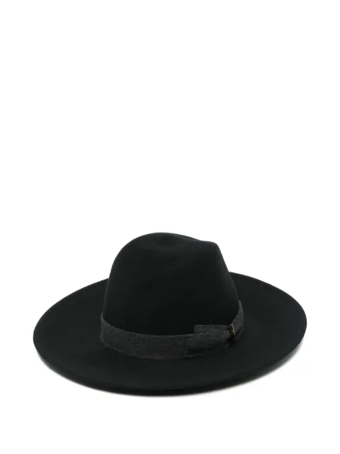 Borsalino Deva wide-brim wool hat