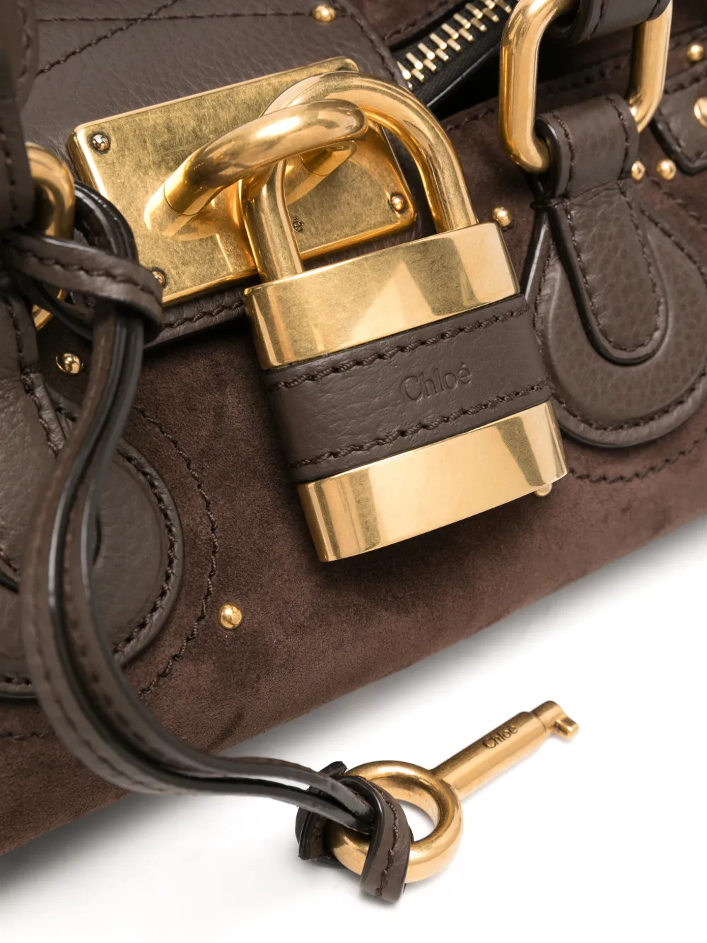 Chloé small Paddington shoulder bag Bruin