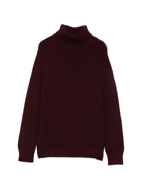 base ribbed roll-neck sweater
