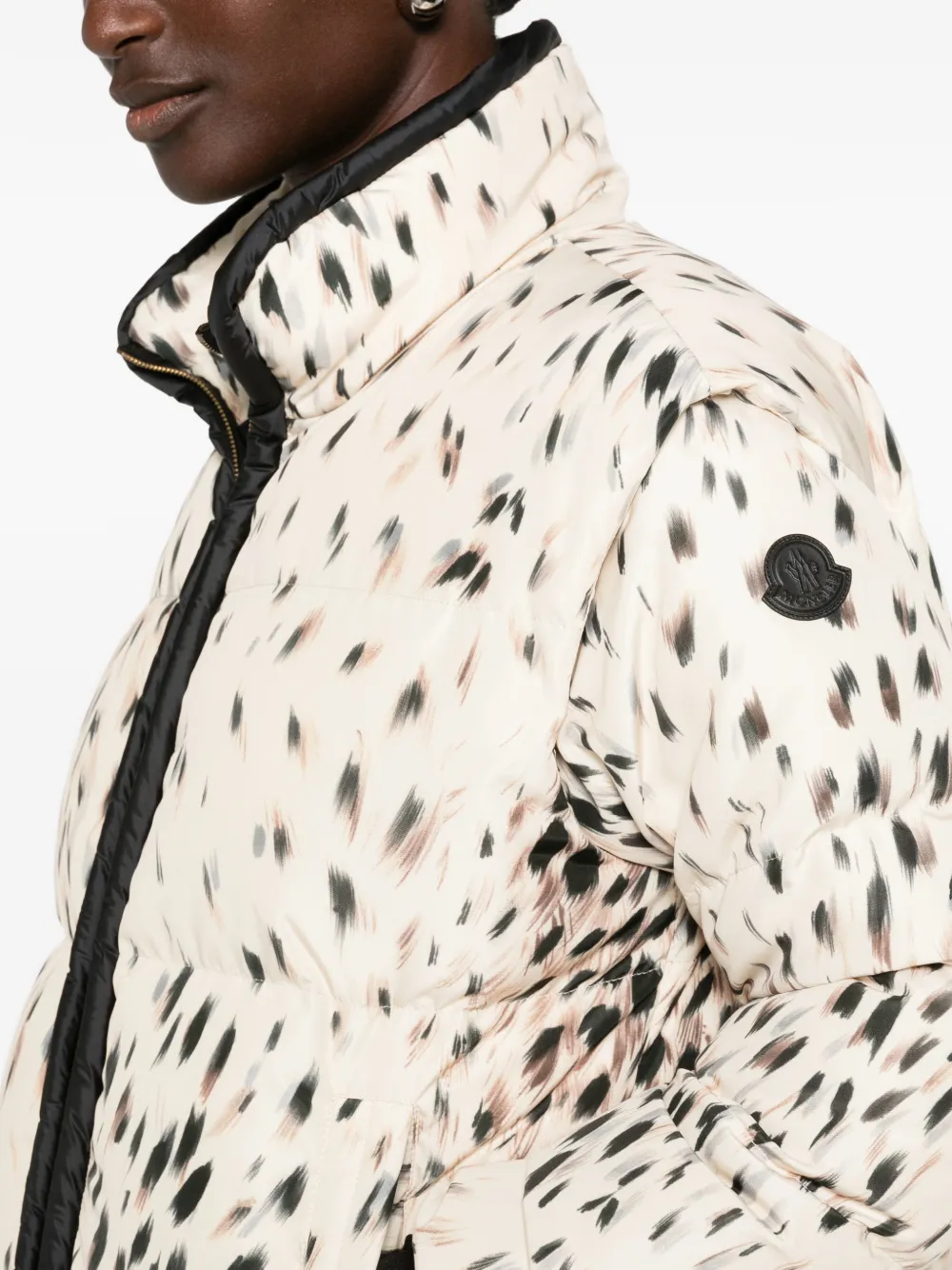 Moncler Rayonnant donsjack Beige