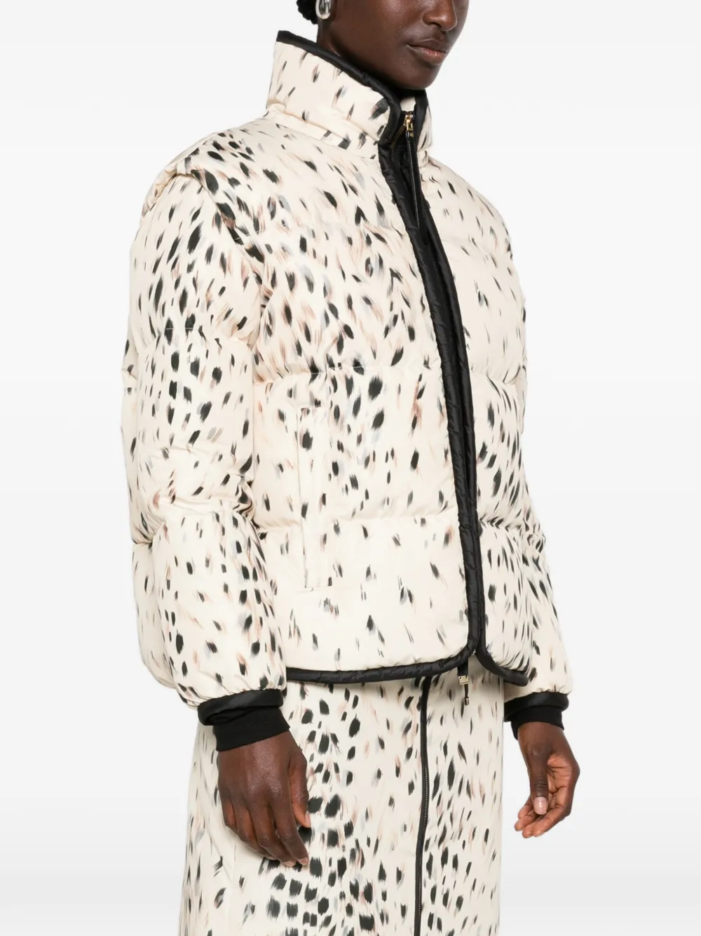 Moncler Rayonnant donsjack Beige