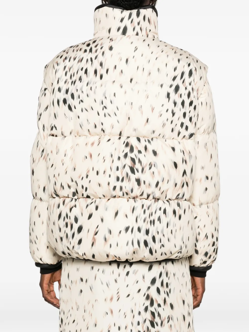 Moncler Rayonnant donsjack Beige