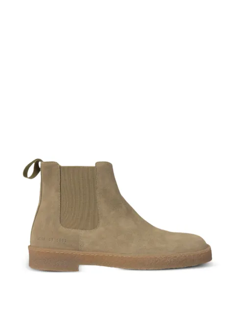 Common Projects suede chelsea boots