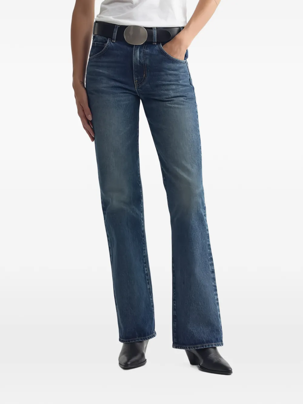 Nili Lotan Roxane bootcut jeans Blauw