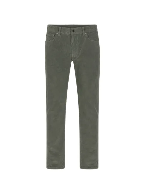 BARMAS corduroy-texture straight-leg trousers