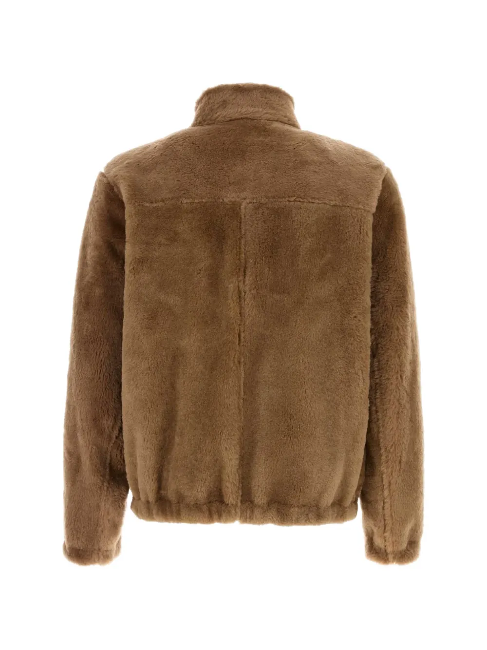 Salvatore Santoro Omkeerbare lammy coat Bruin