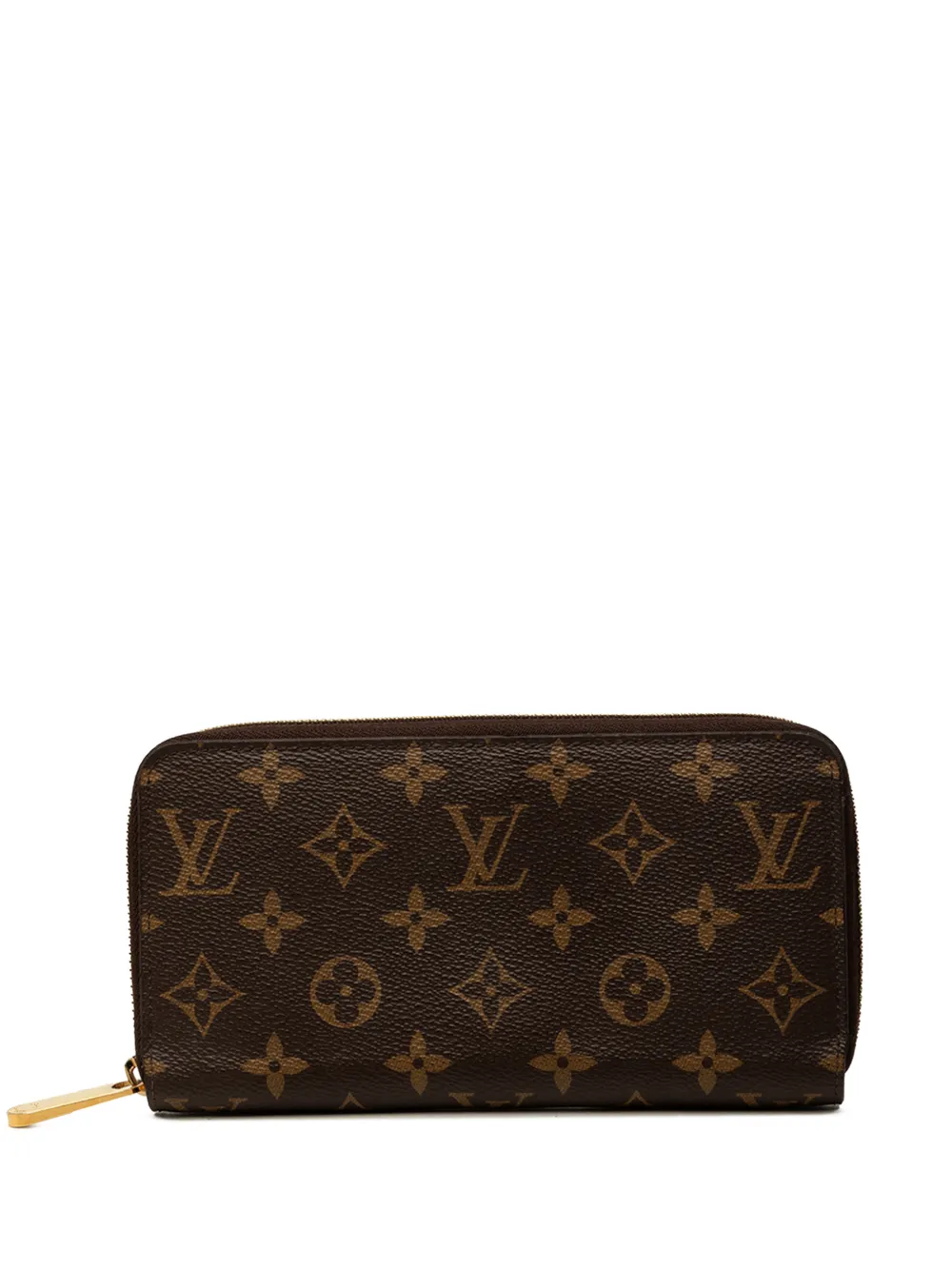 Louis Vuitton Pre-Owned 2021-2026 Monogram Zippy Wallet long wallets - Marrone