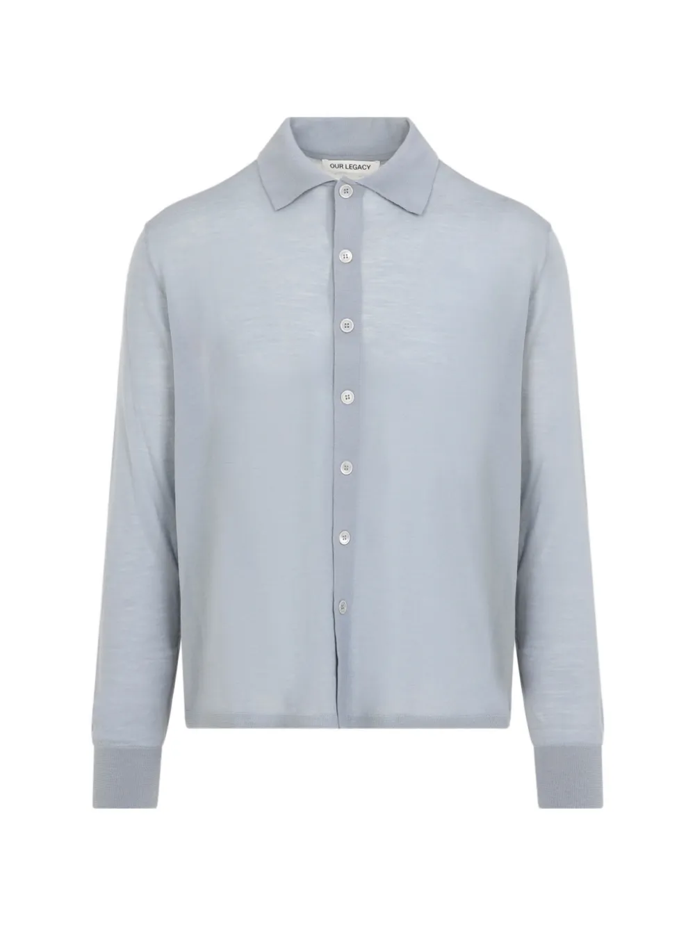 OUR LEGACY Fall button-up polo cardigan