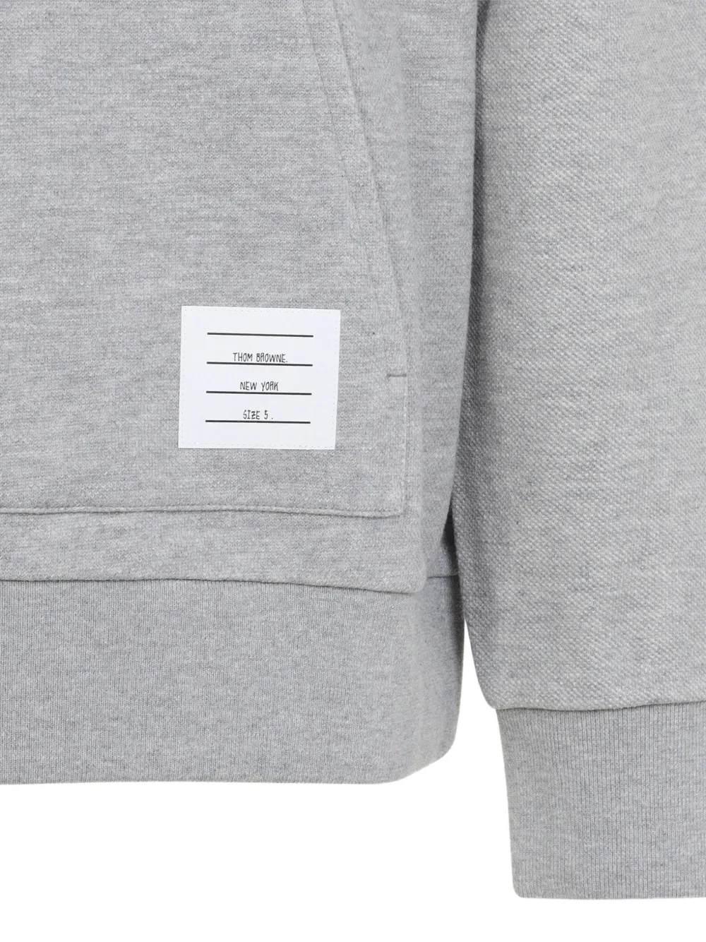 Thom Browne Sweater met RWB-streep Grijs