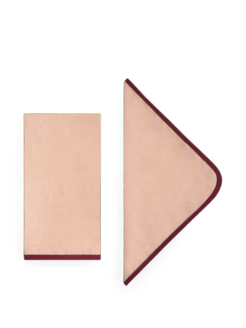 La DoubleJ Rainbow napkins (set of two)