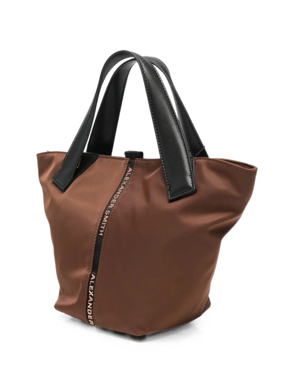 Alexander Smith Kleine Lauren shopper verfraaid met logo Bruin