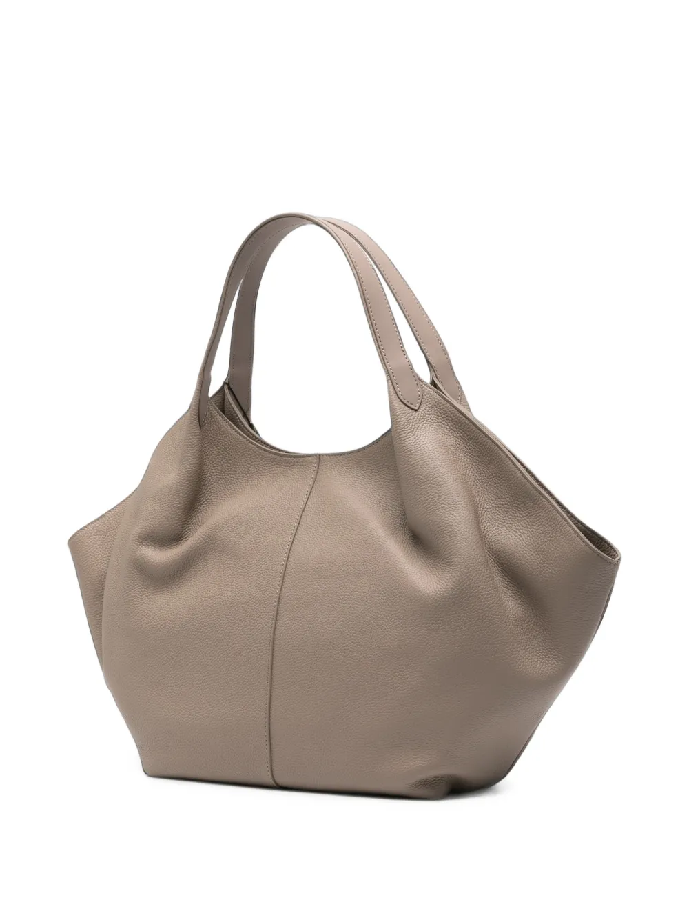 Alexander Smith Rachel grained leather tote bag Beige